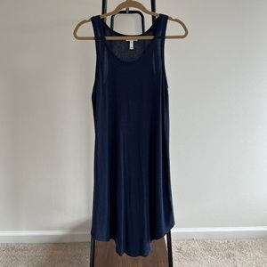 Leith blue tank dress size small
